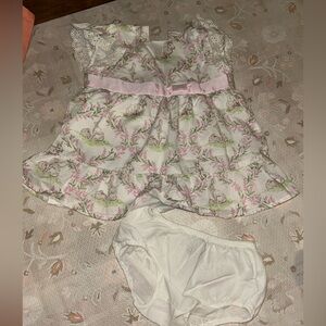 The Children's Place Floral Baby Dress with Bloomers